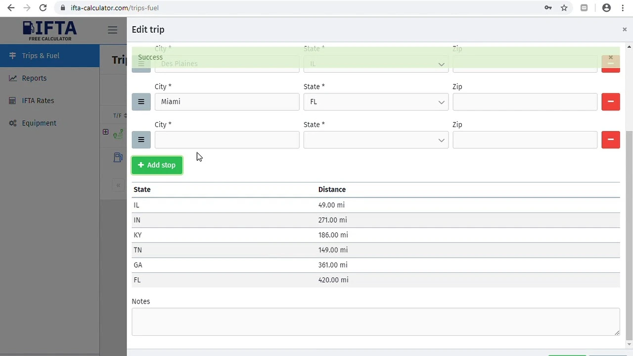 YouTube Video: Watch how IFTA calculator works